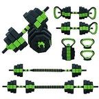 66lbs/88lbs Weight 4 in 1 Adjustable Kettlebell Set  Dumbbell Set Used as Kettlebells Barbell Push up Stand for GYM Home