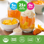 Orgain Organic Plant-Based Protein Powder - Sweet Vanilla Bean