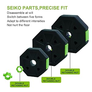 66lbs/88lbs Weight 4 in 1 Adjustable Kettlebell Set  Dumbbell Set Used as Kettlebells Barbell Push up Stand for GYM Home