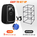 Ecoboom Home Portable Sauna Room, Full Body Home Sauna Room, Foldable Portable Steam Sauna Tent, Equipped With A 2.6L 1000W Steam Generator, Folding Chair, And Remote Control.