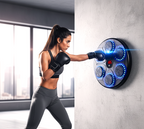 New Music Boxing Machine Smart Bluetooth Wall Mounted Music Boxing Trainer Gym Home Electronic Boxing Target Punching Equipment