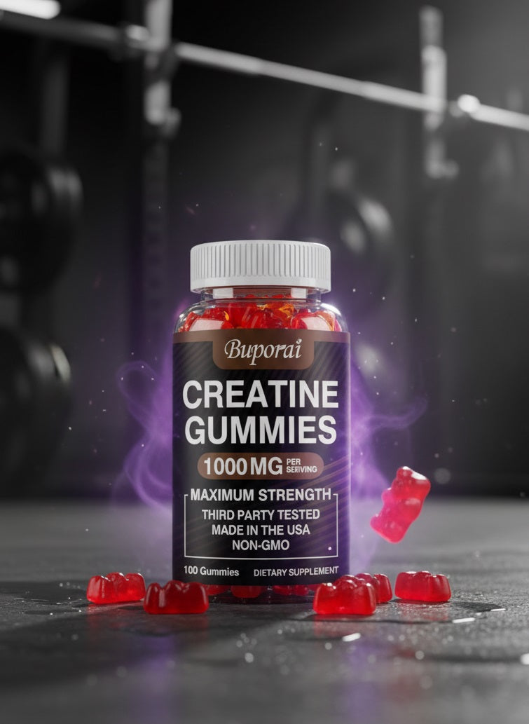 Creatine Monohydrate Gummies - Boost Energy, Build Muscle Mass, and Improve Athletic Performance