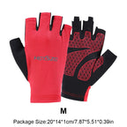 Fingerless Sports Fitness Gym Training Gloves for Men Women Cycling Gloves Motorcycle Mtb Anti-slip Gloves Bicycle Accessories