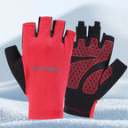 Fingerless Sports Fitness Gym Training Gloves for Men Women Cycling Gloves Motorcycle Mtb Anti-slip Gloves Bicycle Accessories