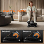 Quiet Portable Under Desk Elliptical for Seniors, Electric Seated Leg Exerciser with Remote – Compact Training Machine