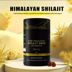 Pure Himalayan Shilajit Gummies, 3000 Mg Gold Grade Shilajit with Ashwagandha, Gokshura