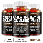 Creatine Monohydrate Gummies - Boost Energy, Build Muscle Mass, and Improve Athletic Performance