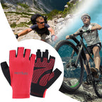 Fingerless Sports Fitness Gym Training Gloves for Men Women Cycling Gloves Motorcycle Mtb Anti-slip Gloves Bicycle Accessories
