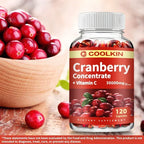 Cranberry - Supports Urinary System Health Bladder Health Potent Antioxidant Rich Vita C Capsule Supplement