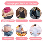 1pc Waist Trainer Slimming Body Shaper Fitness Belt Weight Loss Fat Burning Sport Girdle Sweat Trimmer Workout Cincher Shapewear