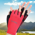 Fingerless Sports Fitness Gym Training Gloves for Men Women Cycling Gloves Motorcycle Mtb Anti-slip Gloves Bicycle Accessories
