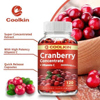 Cranberry - Supports Urinary System Health Bladder Health Potent Antioxidant Rich Vita C Capsule Supplement