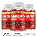 Cranberry - Supports Urinary System Health Bladder Health Potent Antioxidant Rich Vita C Capsule Supplement