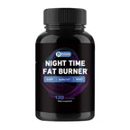 Nighttime Metabolism Support - Fat Burning, Metabolism Boosting, Appetite Suppressant, Healthy Weight Management - 120 Capsules