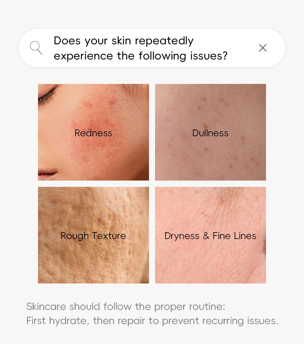 QUIYUM 8X H₂O AquaVitalize Skincare Set 5PCS Deep Hydration Kit Wrinkle Smoothing Tightening Treatment Gift Set