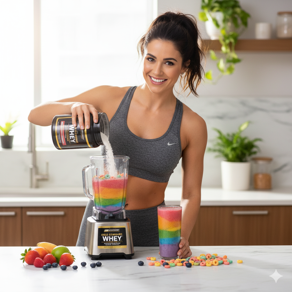 Optimum Nutrition Gold Standard 100% Whey Protein Powder, Banana Cream, 5 Pound (Packaging May Vary)